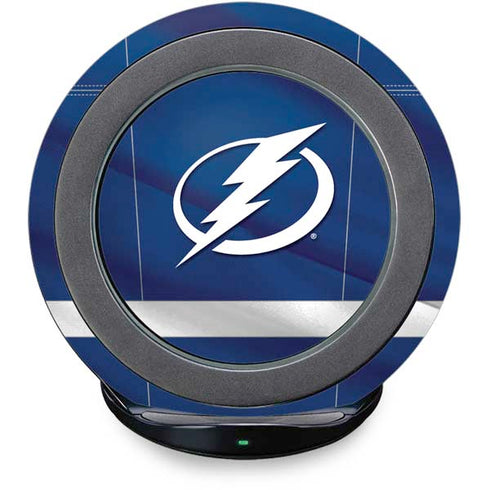 NHL Tampa Bay Lightning Jersey Fast Charge Wireless Charging Stand Skin